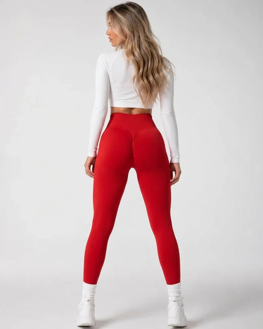 Peach Shaped Leggings