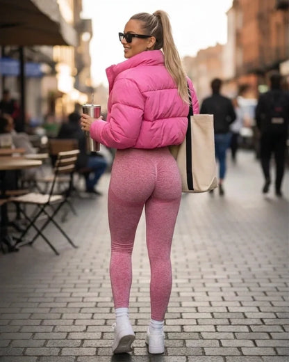 Peach Shaped Leggings