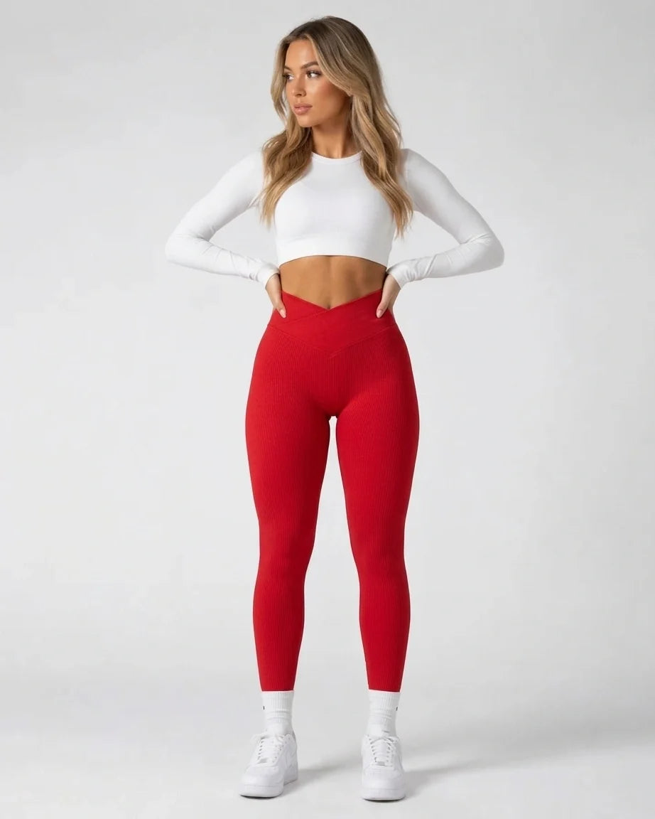 Peach Shaped Leggings
